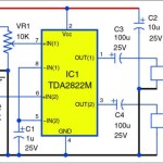 TDA2822 (2 x 1 W) Dual Low Power Audio Amplifier