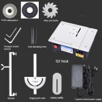 Aluminum Table Saw High Precision PCB Cutting & Wood Working Saw