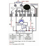 KD9561 Alarm Module DIY Kit 4 Kind of Sound Electronic Circuit K