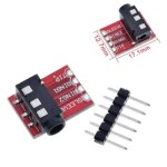 3.5mm Audio Block MP3 Stereo Earphone Microphone Breakout Board